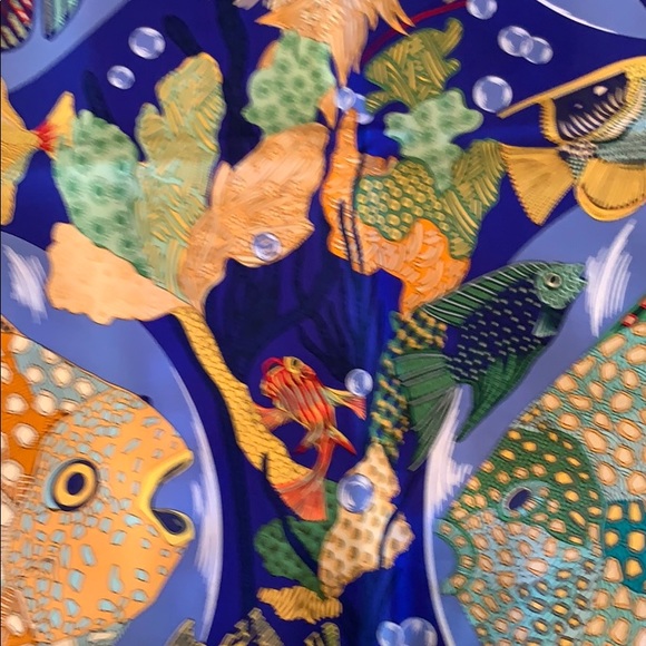 Hermes Grands Ponds Hermès Silk Scarf. - Picture 6 of 8